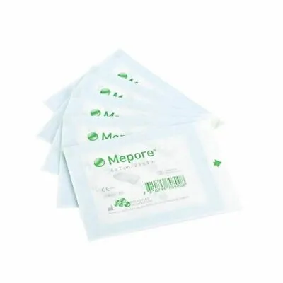 Mepore Self-Adhesive First Aid Dressings For Skin Cuts Wounds 6 X 7cm (X10) • £2.99