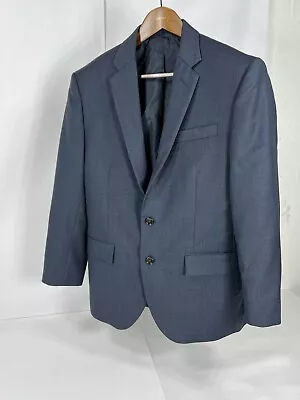J. Crew Thompson Suit Men's Size 38S Slim Fit Blue 100% Wool • $55