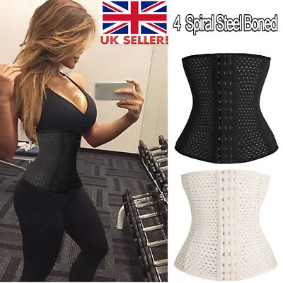 UK Slimming Body Waist Shaper Training Trainer Tummy Cincher Girdle Corset 3XL • £7.79