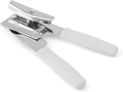 Swing-A-Way Can Opener Compact Manual Steel With White Cushion Grips Kitchen New • $11.85