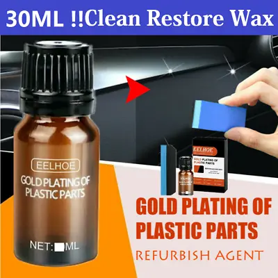 $5.59 • Buy 30ml Auto Plastic Coating Liquid Car Dashboard Interior Plastic Maintenance