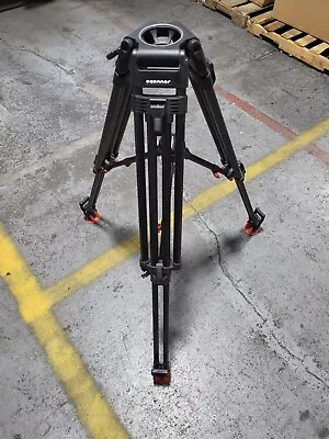 OConnor 30L 2-Stage Carbon Fiber Tripod Legs 100mm Mid-Level Spreaders Feet • $2000