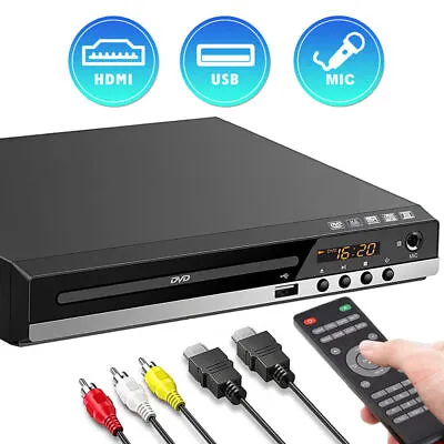 DVD Player HD AV Output All Region Free CD DVD Players For TV DVD Player • $28.99