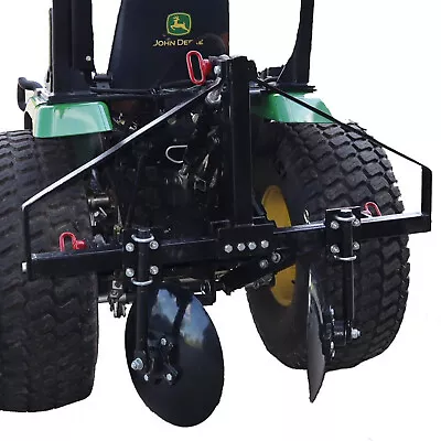 Field Tuff 43 Inch Disc Cultivator Garden Bedder And Hiller For 3 Point Tractor • $549.49