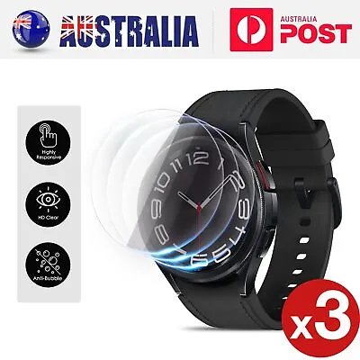 3X For Galaxy Watch 6 5 Pro 4 Classic 45 43 44 46 47 40 Glass Screen Protector • $7.95