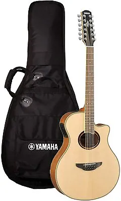 Yamaha APX700II-12 12-String Thinline Cutaway Acoustic-Electric Guitar - Na • $577.23