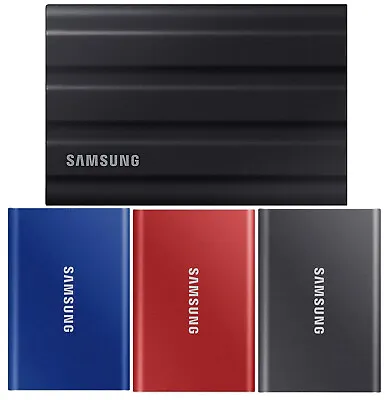 SamSung T7 Portable SSD 500G 1TB 2TB 4TB T7 Shield SanDisk Portable External SSD • $148.95