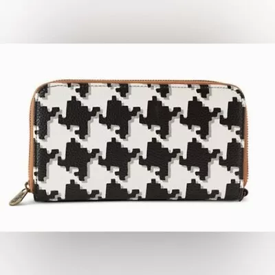 Thirty One All About The Benjamins Wallet - Classic Houndstooth - NWTS!  • $30