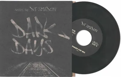 $59.99 • Buy DJ Shadow  Dark Days'  7  NM Orig Mo Wax Krush Cam Unkle Z-trip Cut Chemist Nigo