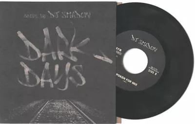 DJ Shadow  Dark Days'  7  NM Orig Mo Wax Krush Cam Unkle Z-trip Cut Chemist Nigo • $59.99