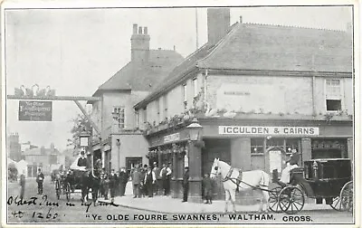 Waltham Cross. Ye Olde Fourre Swannes. Icculden & Cairns. • £17.50