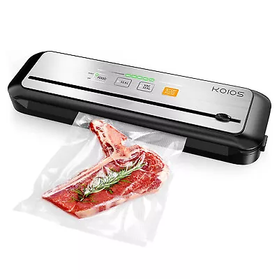Vacuum Sealer Machine 86Kpa Automatic Food Sealer With Cutter Pulse Function • $58.83