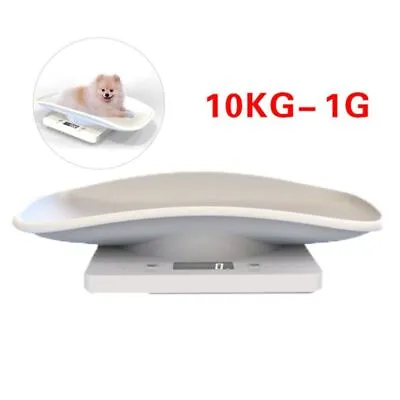 Electronic Digital Pet Scale LCD Display Measure Tool Infant Pet Body Weighing • £18.85