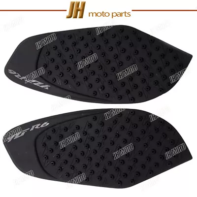 Motorcycle 2pcs Tank Side Gas Pad Grips Protector For Yamaha YZF R6 2008-2015 • $15.29