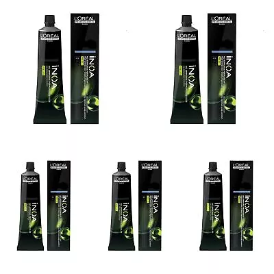 5X Loreal INOA Professional Hair Color - Ammonia Free | Color No 3 | 60gm • £64.99