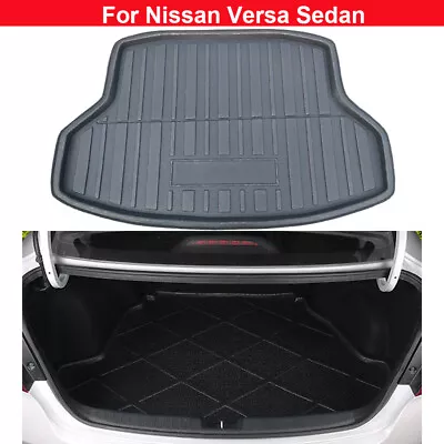 1pcs Rear Trunk Liner Cargo Mat Car Cover Mat For Nissan Versa Sedan 2011-2024 • $44.69