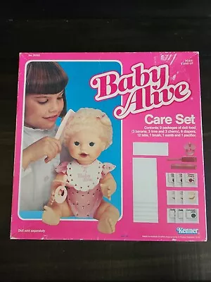 VTG 1984 Kenner Original Baby Alive Care Set In Box #26540 Complete • $40