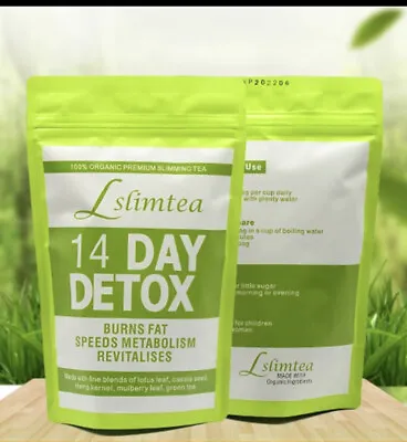 Slim Tea 14 Days Detox Cleanse Fast Weight Loss Detox Tea Beauty All Natural • $12.47