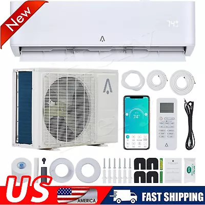 18000 BTU Ductless Mini Split Air Conditioner Heat Pump 23 SEER2 220V 1.5 Ton US • $879.99