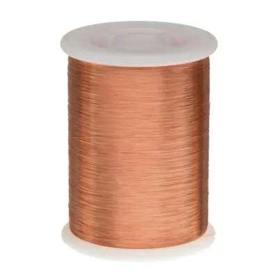 38 AWG Gauge Heavy Copper Magnet Wire 1.0 Lb 19360' Length 0.0049  155C Nat • $35.69