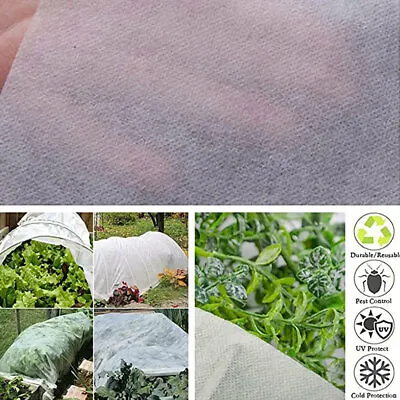 £12.94 • Buy 10m Frost Fleece Plant Protection Garden Cover Horticultural 30gsm NonWoven Wrap