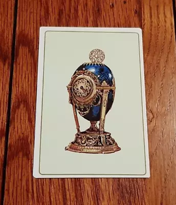 Vintage 1989 Collectible Antique Faberge Clock Calendar Card- Brand New • $7.99