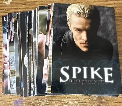 Spike The Complete Story Trading Base Card Set 72 Cards Inkworks 2005 • $29