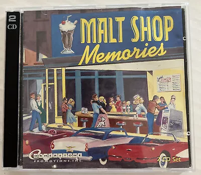 Pre Owned Malt Shop Memories 2 CD Set • $12.98