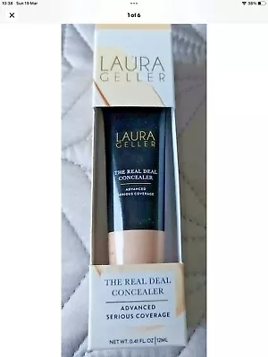 Laura Geller New Launch The Real Deal Serious Coverge CONCEALER 12m BEIGE BNIB • £9.90