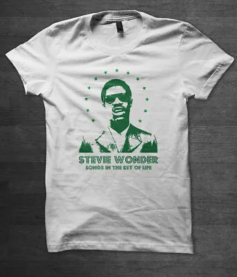 Stevie Wonder T Shirt Soul Music Motown Marvin Gaye • £15