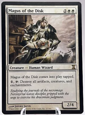 Magus Of The Disk 27/301 Time Spiral MTG NM • $1.75