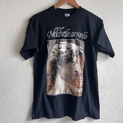 Vintage Michelangelo Art T-Shirt Size Large 2001 • $28