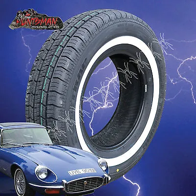 15  Whitewall 215 70 15 Suretrac Tyres.  28mm White Line 215/70R15 White Wall 15 • $123