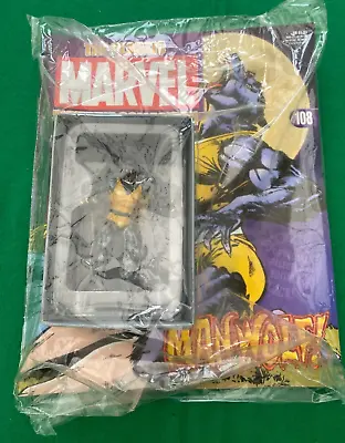 Eaglemoss Marvel Classic Collection Man-Wolf No 108 Display Figure And Magazine • £8.99