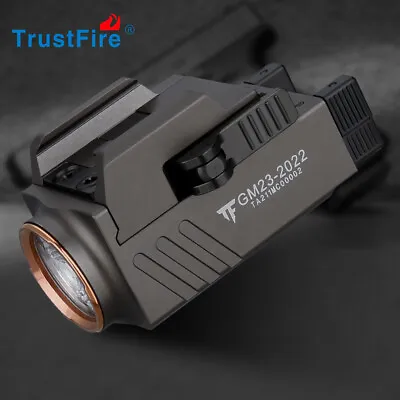 Trustfire LED Flashlight Pistol Light Mount For Handgun Hunting Weapon Light • $34.19