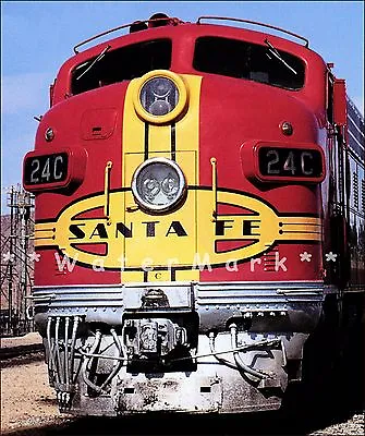 Super Chief Santa Fe Railroad 1950 Vintage Poster Print Classic Train Travel • $21.58