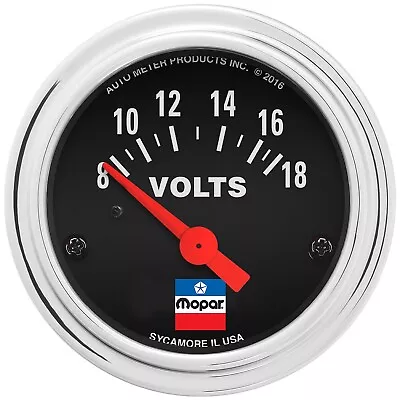 AutoMeter 880788 MOPAR Classic Voltmeter • $83.06