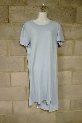 Bassike Light Blue Lightweight S/s Asymmetric Dress…size Medium…vgc... • $40.50