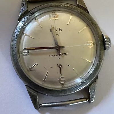 Vintage Elgin Shockmaster Durapower Men’s Watch • $30