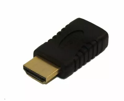 MINI-HDMI (Type C) Female To HDMI (Type A) Male Adapter Gold Plated • $4