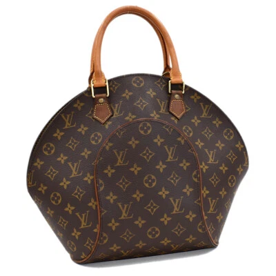 £82.67 • Buy Auth LOUIS VUITTON Monogram Ellipse MM M51126 LV Hand Bag Brown Canvas