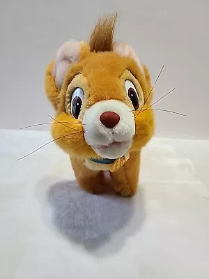 Vintage 1988 Disney Oliver And Company Cat Plush Stuffed Animal Toy 10  • $14