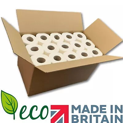 45 Rolls Of Plastic Free Eco 2 Ply Toilet Roll • £17.99