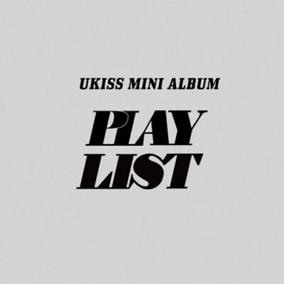 Ukiss - Playlist - Random Cover - Incl. 88pg Photobook 2 Photocards Message Ca • $25.49