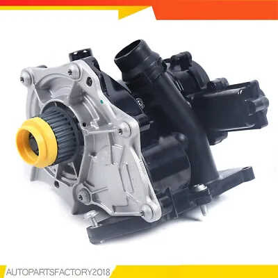 Water Pump Thermostat Housing Assembly For VW Beetle Golf GTI Passat Tiguan • $86.45