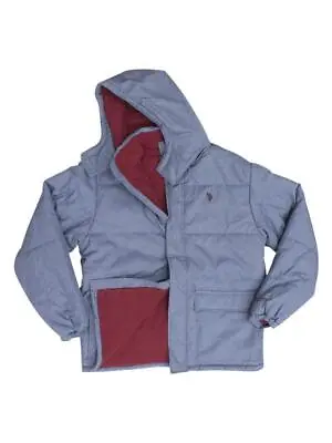 U.S. Polo Association Men's Classic Bubble Zip Front Hooded Jacket • $48.95