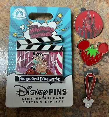 Wreck-it Ralph Vanellope Von Schweetz Disney Awkward Moments Clapboard LR Pin • $19.99
