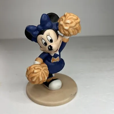Disney Sri Lanka Art Pottery Bisque Cheer Leader Minnie Mouse • $20.99