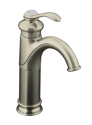 KOHLER K-12183-BN Fairfax Tall Single Control Bathroom Faucet Brushed Nickel • $275