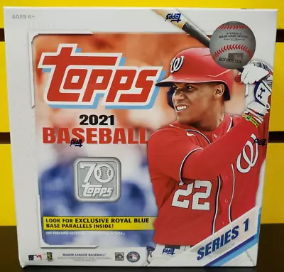 2021 Topps Series 1 MLB - MEGA BOX ( 16 PACKS - 256 CARDS ) - FACTORY SEALED • $24.99